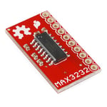 MAX3232 monterad på kort