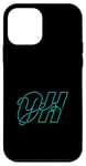 Coque pour iPhone 12 mini Turquoise Oh Yes! Graphique couleur turquoise