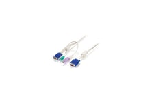 LevelOne ACC-2103 - kabel til tastatur / video / mus (KVM) - 5 m