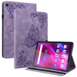 SKALO Lenovo Tab M7 (Gen 3) Mandala Butterfly Fodral - Lila