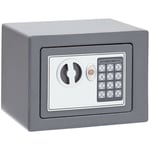 ARREGUI D-HE/0 Coffre-fort en acier avec serrure électronique, clavier à code programmable, coffre-fort de sécurité pour la maison, avec clé