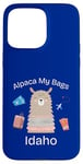 iPhone 15 Pro Max Alpaca My Bags Vacation Travel Outfit Idaho Case