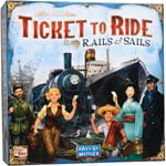 Ticket to Ride: Rails & Sails - Brädspel av Days of Wonder | 2-5 Spelare