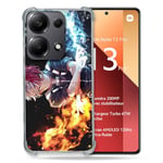 Cokitec Coque Renforcée pour Xiaomi Redmi Note 13 Pro 4G Manga My Hero Academia Shoto