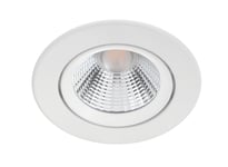 Philips Funksjonell Innfelt Spot, Innsunket Spotlight, Ikke-Utskiftbare Pærer, Led, 2700 K, 350 Lm, Hvit