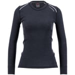 Ulvang Rav 100% round neck Ws Black/Granite/High Rise