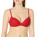 Freya Signature Padded Plunge Bra Chilli Red Red 30FF