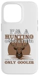 Coque pour iPhone 14 Pro Max Parrain de chasse pour homme Chasse drôle Chasseur de cerf