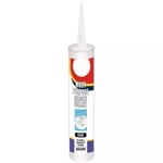 Clear Multi-Purpose Silicone Sealant Mould Resistant Waterproof Sealant 260ml