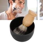 2pcs / Set Shaving Bowl Shaving Brush Beard Brush Men Face Grooming Too GF0