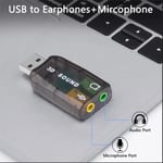 USB Port TO Mini Jack Adapter for apple Mac laptop PC Headset Sound CONVERTER UK