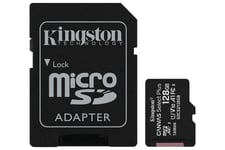 Minnekort, Kingston Canvas Select Plus microSD 128GB Class 10