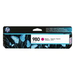 Genuine Original HP 980 Magenta D8J08A Printer Toner Ink Cartridge - 2021