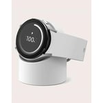 PhoneMoov Support Montre connectée pour Samsung Galaxy Watch et pour Samsung Gear (Chargeur Cable de Charge Non Inclus), Station Charge d'accueil Stand Bureau Montre smartwatch (Blanc)