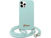 Guess Etui Guess Guhcp12llsclmglb Apple Iphone 12 Pro Max Jasno Niebieski/Light Blue Hardcase Metal Logo Cord