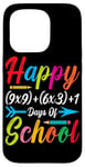 Coque pour iPhone 15 Pro Happy (9x9) + (6x3) +1 jours d'école