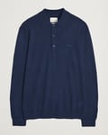 GANT Extrafine Merino Wool Polo Marine