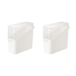 1X(Cheese Slice Storage Container,Cheese Slice Holder Tea Bag Organizer Box2203