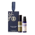 Neal's Yard Remedies Dreamy Nights A Sleep Ritual, Gift Set With Pillow Spray & Essential Oil Roll On Infused With Lavendar, Vegan & Cruelty-Free