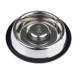 TIAKI Slow Feeding Bowl Silvered matskål - 1120 ml, Ø 29 cm