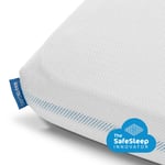 aeroSleep SafeSleep fitted sheet 40x80 cm vugge - hvit