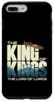 iPhone 7 Plus/8 Plus Jesus is the King of Kings Crucifixion Cross Crown Gospel Case