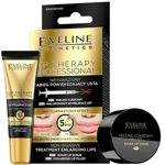 EVELINE 2in1 Hyaluronic Acid LIP PLUMPER Filler & Sugar Lip SCRUB Booster Serum