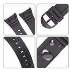 Men Women Silicone Strap Sports Watch Band for C-asio W-96H Watch Accessories