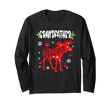 Grandfather Moose Heart Christmas Family Matching Xmas Pjs Long Sleeve T-Shirt