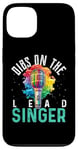 iPhone 13 Dibs On The Lead Singer Shirt Band Shirt Funny Band Case