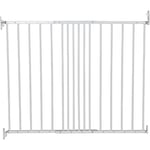 BabyDan Copenhagen, 62.5-106.8 cm, Extendable Stair Gate/Baby Gate/Safety Gate, Metal, White, Made in Denmark - (Pet Gate/Dog gate)