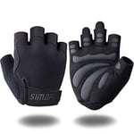 SIMARI Gants de Levage Gants de Fitness pour Hommes et Femmes,Support du Poignet + Protection complète de la Paume,Parfait pour l'entraînement de Levage Bodybuilding, Bike, Boating, etc.SMRG902