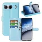 Oneplus Nord 4      Pu Wallet Case    [Lightblue]