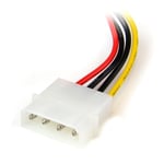 Startech 4-stifts Molex till vinklad SATA-strömkabeladapter