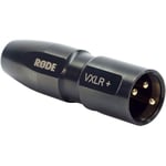 RØDE VXLR+ 3.5mm TRS to XLR Adaptor,Black