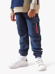 Angel & Rocket Kids' Frank Cargo Jogger Trousers, Blue