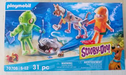 BOITE SET PLAYMOBIL PLAYMO 70708 SCOOBY-DOO SCAPHANDRE CAPITAINE CUTLER