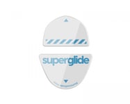 Superglide Glass Skates til Logitech G303 Shroud Edition - Hvid