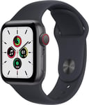 Apple Watch Series SE 1st Gen GPS + Cellular 40mm Space Grey Midnight Sport Band