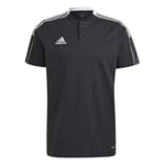 Adidas GM7367 TIRO21 Polo Polo Shirt Mens Black S