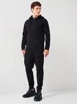 BOSS Tracksuit Set Regular Fit Zip Thru Hooded Tracksuit - Black, Black, Size Xl, Men