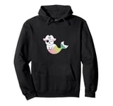 Pirate Mermaid Cat Cats Lover Kitten Pet Owner Pullover Hoodie