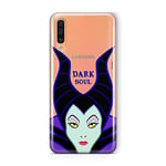 ERT GROUP mobile phone case for Samsung A50/A50s/A30s original and officially Licensed Disney pattern Maleficent 001 optimally adapted to the shape of the mobile phone, partially transparent