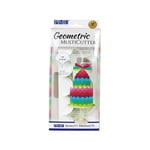 PME GMC193 Geometric Multicutter for Cake Design-Fish Scale, Large Size