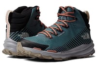 THE NORTH FACE Femme Vectiv Mid Futurelight Chaussure de Trail, Goblin Blue TNF Black, 36 EU