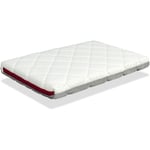 Dormalit - Matelas bebe Berceau 80x50 Epaisseur 7 cm mini candy - Dehoussable, lavable, mousse memoire de forme et respirant