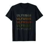 Love Heart Ulysses Tee Grunge/Vintage Style Black Ulysses T-Shirt