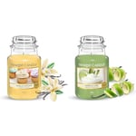 Yankee Candle Scented Candle | Vanilla Lime Large Jar Candle | Long Burning Candles: up to 150 Hours & Scented Candle | Vanilla Cupcake Large Jar Candle | Long Burning Candles: up to 150 Hours