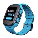 Montre Connectée Enfant SOS Appel Voix Chat Positionnement Sécurité Waterproof Bleu YONIS