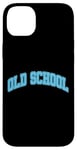 Coque pour iPhone 14 Plus Graphique bleu Old School Blue Graphic